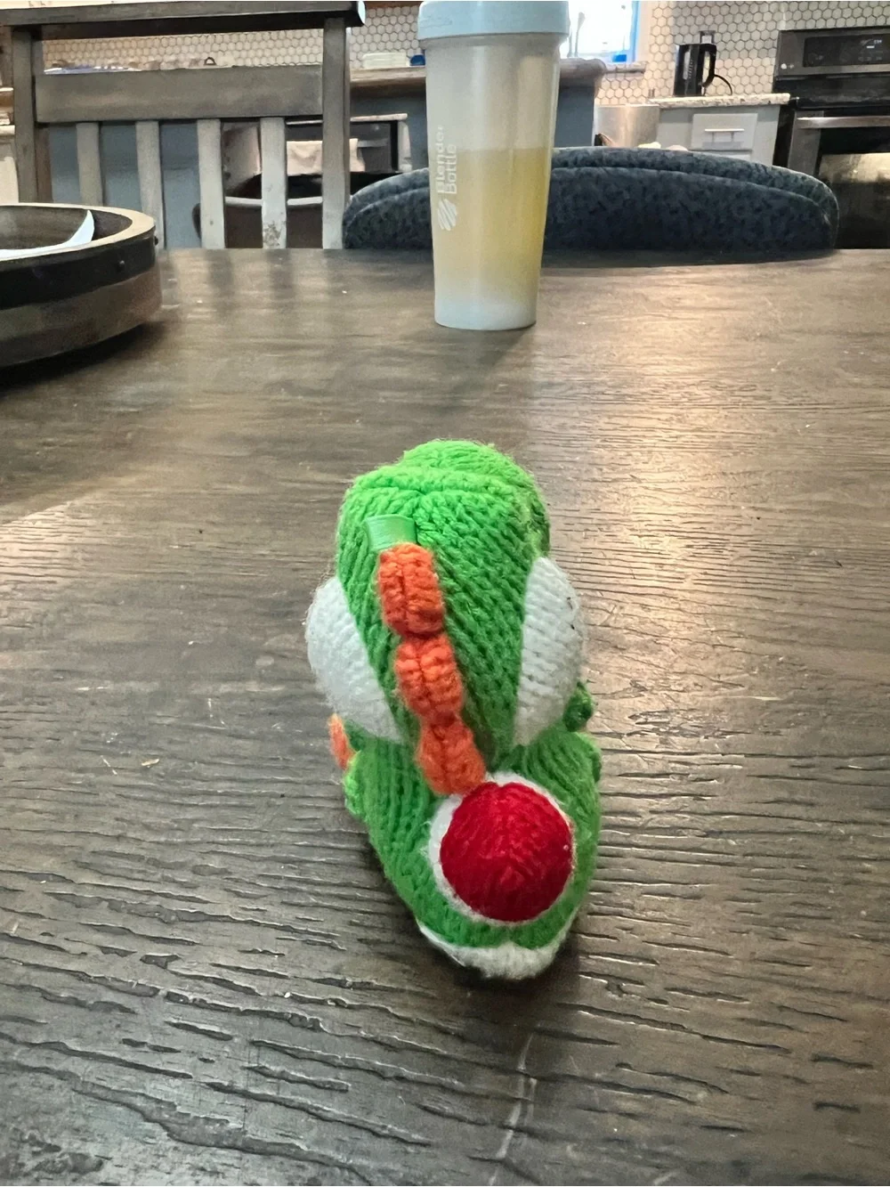 Nintendo Green Yarn Yoshi Amiibo Plush Figure
